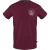 Aquascutum Katoenen uniseks T-shirt met logo voor volwassenen (Rood)