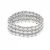 Armband 3 Rijen Echte Zoetwaterparels – 4 mm