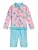 PLAYSHOES Badpak ‘Schmetterlinge’  blauw / aqua / rosa / lichtroze