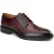 Base London Pocket Leren Herenschoenen Bordo Brogues