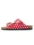 Bayton Muiltjes ‘Alicante’  rood / zilver / wit
