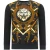 Tony Backer Sweater met print gouden leeuw