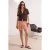 TRENDYOLMİLLA Dames Meerkleurig Paisley Kort / Mini Skater Rokken