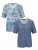 Goldner Shirt  blauw / wit