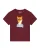 Watapparel Shirt ‘ Fuchs ‘  gemengde kleuren / bordeaux