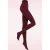 Roses 70 Den panty in aubergine