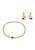 faina Sieraden set  goud / zwart