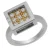 Orphelia Dames 925 Sterling Zilveren Ring – Zilver ZR-3366