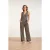 Smashed Lemon 24439 donkere grafische print jumpsuit |