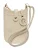 Isabella Rhea Beige Rundleer Tas