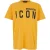 Dsquared2 Zonnebloemgeel T-shirt Groot Icon Zwart Logo