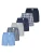 MG-1 Boxershorts ‘Classics’  blauw / marine / grijs / wit