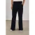 NUKUS flared regular waist pantalon marineblauw