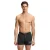 Boss Zwemshort voor heren met Mooneye-logo in contourstijl (Zwart)