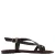 Mango leren sandalen – donkerbruin