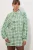 Oversized Ruitjes Crepe Shirt