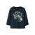 NAME IT MINI rechtvallende longsleeve met print – donkerblauw