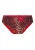 LingaDore Bikinibroek  bruin / chocoladebruin / rood