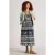 White Stuff Lucy Midi Dress Navy Print
