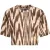 FILA Cattenom Aop Tee Brown Abstract Etno Aop
