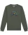 Watapparel Sweatshirt ‘ Fahrrad by night ‘  olijfgroen / gemengde kleuren