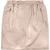 EsQualo Skirt Jogger Zipper Short Pu Biscuit