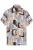 Giordano Casual Overhemd Korte mouw blauw