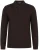 Fred Perry Longsleeve Polo Bruin 86C