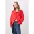 TRENDYOLMİLLA Dames Rood Geruit Lang Oversized Overhemden