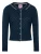 SPIETH & WENSKY Gebreid vest ‘Abby’  donkerblauw