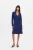 Jersey jurk Feminine blue