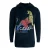 Cavalli Class gedurfde marineblauwe hoodie met tijgerlogo