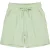 QPI Mini regular waist sweatshort lichtgroen met textuur