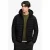 Superdry FUJI quilted gewatteerde jas – zwart
