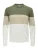 Only & Sons Trui ‘ONSRex’  beige / olijfgroen / wit