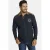 Jan Vanderstorm regular polo Plus Size BALDREK donkerblauw