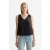 Scotch & Soda V-neck Ruffle Tank Meteorite