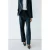 Mango straight leg broek – blauw