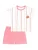 SCHIESSER Nachtkledij ‘ Kids Nightwear ‘  pink / wit