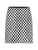 Karl Lagerfeld Rok  zwart / wit