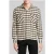 The Kooples Chemise Manches Longues A Carreaux Black Beige