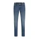 JACK & JONES JUNIOR low waist slim fit jeans dark blue denim