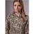 Street One Studio Dames Blouson met leopatroon in Bruin