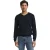 Marineblauwe trui met V-hals en geborduurd Rigby Go-logo