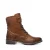 Manfield leren veterboots cognac