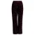 Ivy Beau wide leg casual broek met pailletten – donkerrood