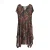Korte jumpsuit met brede pijpen in paisleymotief voor dames Mat Fashion