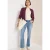 Cecil Dames Bootcut jeans in Blauw