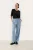 Casual broek Casual fit Faded Denim