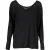 Gant Dames Zwarte Woltrui